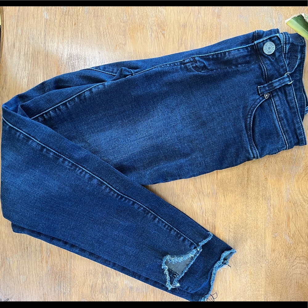 Carlo Ankle Crop Skinny Jeans. Size: 6